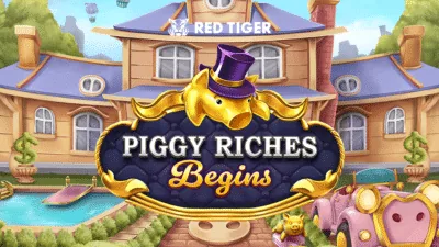 Piggy Riches Begins oyununun kapak görseli