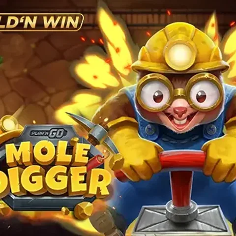 Play'n GO Mole Digger oyununun kapak görseli