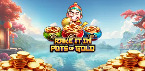 Rake It In Pots of Gold oyununun kapak görseli