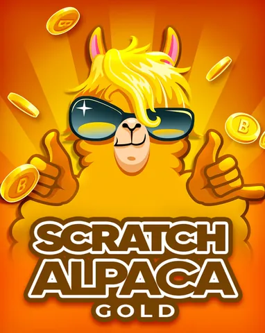 Scratch Alpaca Gold oyununun kapak görseli